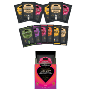 Set 12 Sachets Kama Sutra Aceite del Amor+ Néctar Divino " Lick Me "