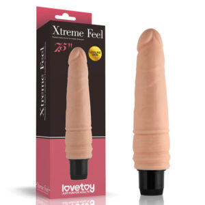 Vibrador LOVETOY-19-cm-Xtreme-Feel-Cyberskin-Vibrator-LV1001 en Sexshop
