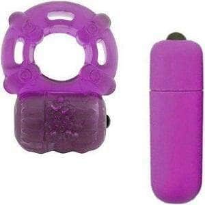 PACK ANILLO VIBRADOR - MINI BALA FANTASY